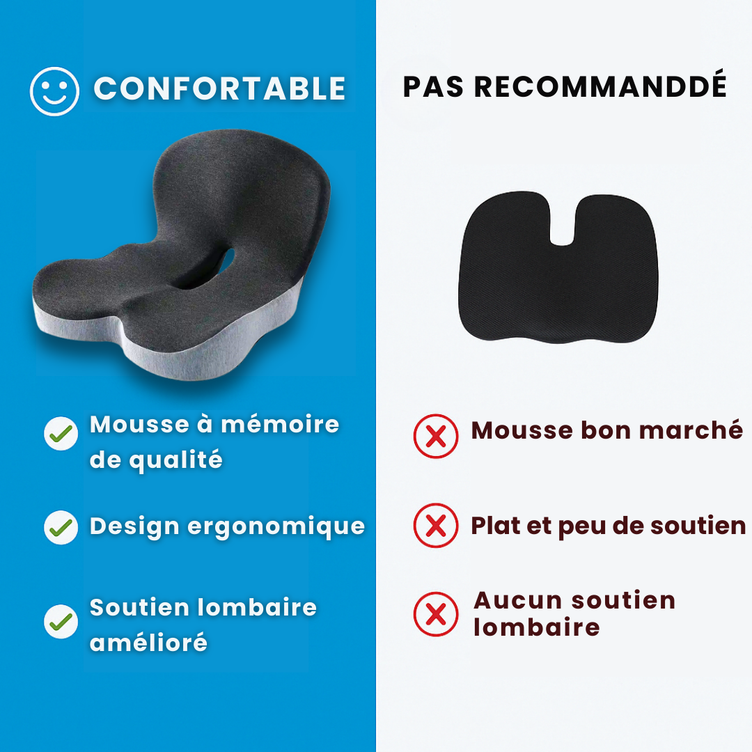 Coussin Orthopédique d’Assise ErgoComfort™